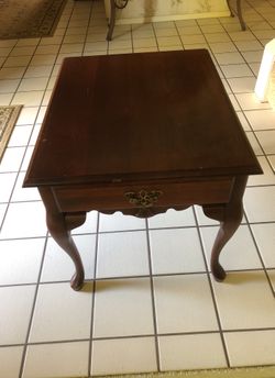 Nice wooden end table