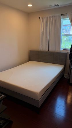 Bed Frame + Mattress – Good Condition