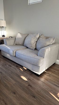 Couch and love seat