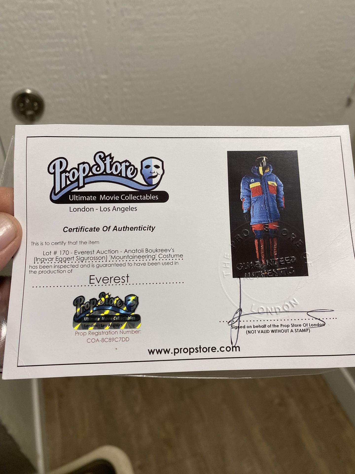 Everest (2015) Screen Used Movie costume for Sale in Phoenix, AZ OfferUp