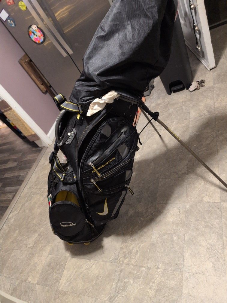 Golf Bag And Club Set