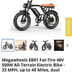 Mega Wheel Ebike
