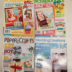 Scrapbook Crafting magazines 4