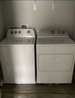 Washer and Dryer