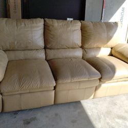 Leather Sofa /Recliners