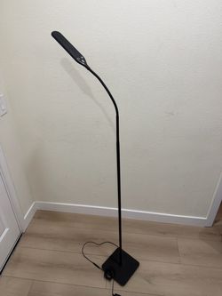Black LED Floor Lamp