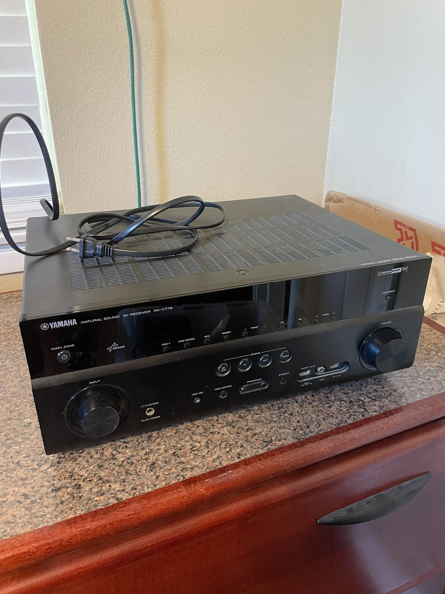 YAMAHA RX-V775 Stereo Amplifier 400w