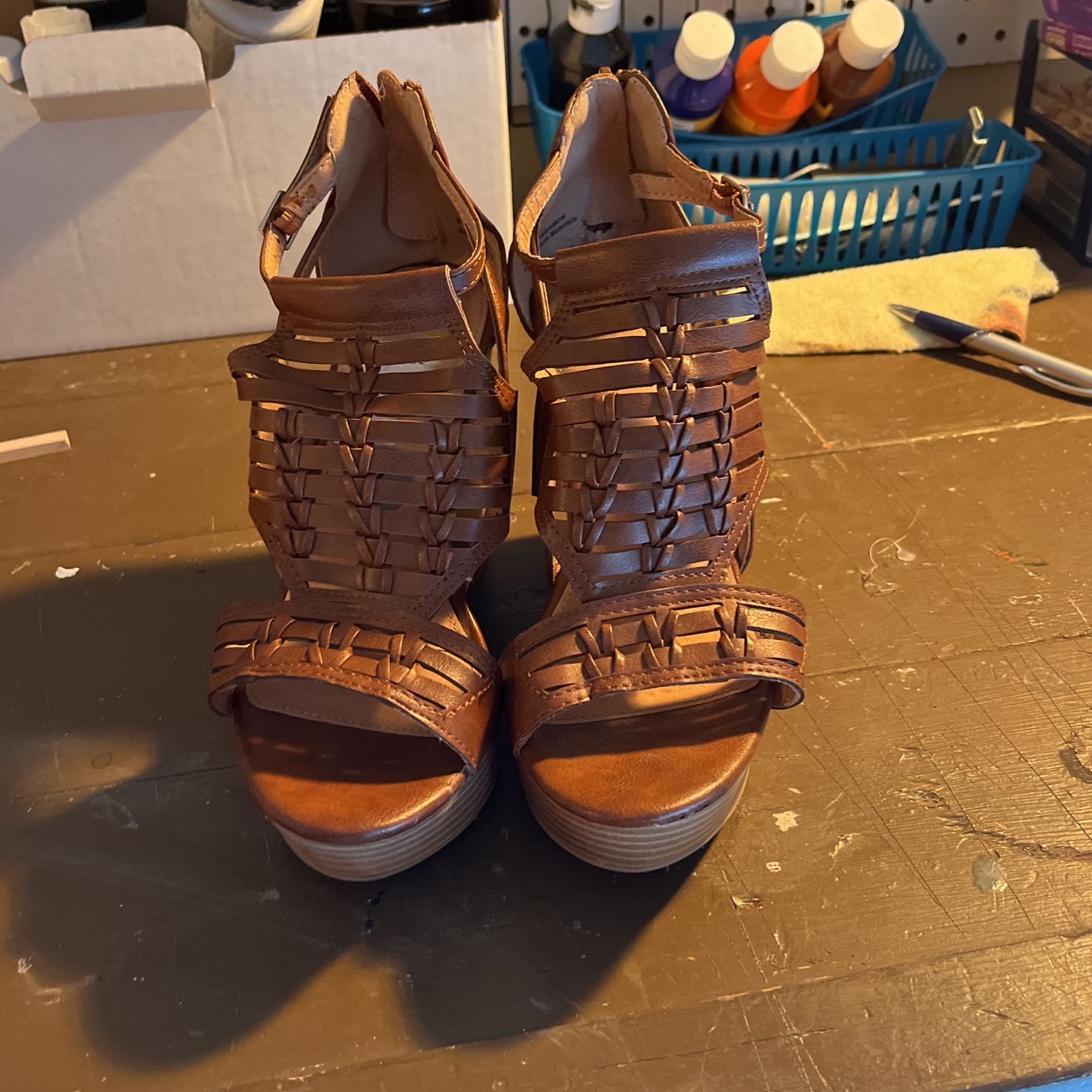 Size 7 Wedges Like New Wore Once