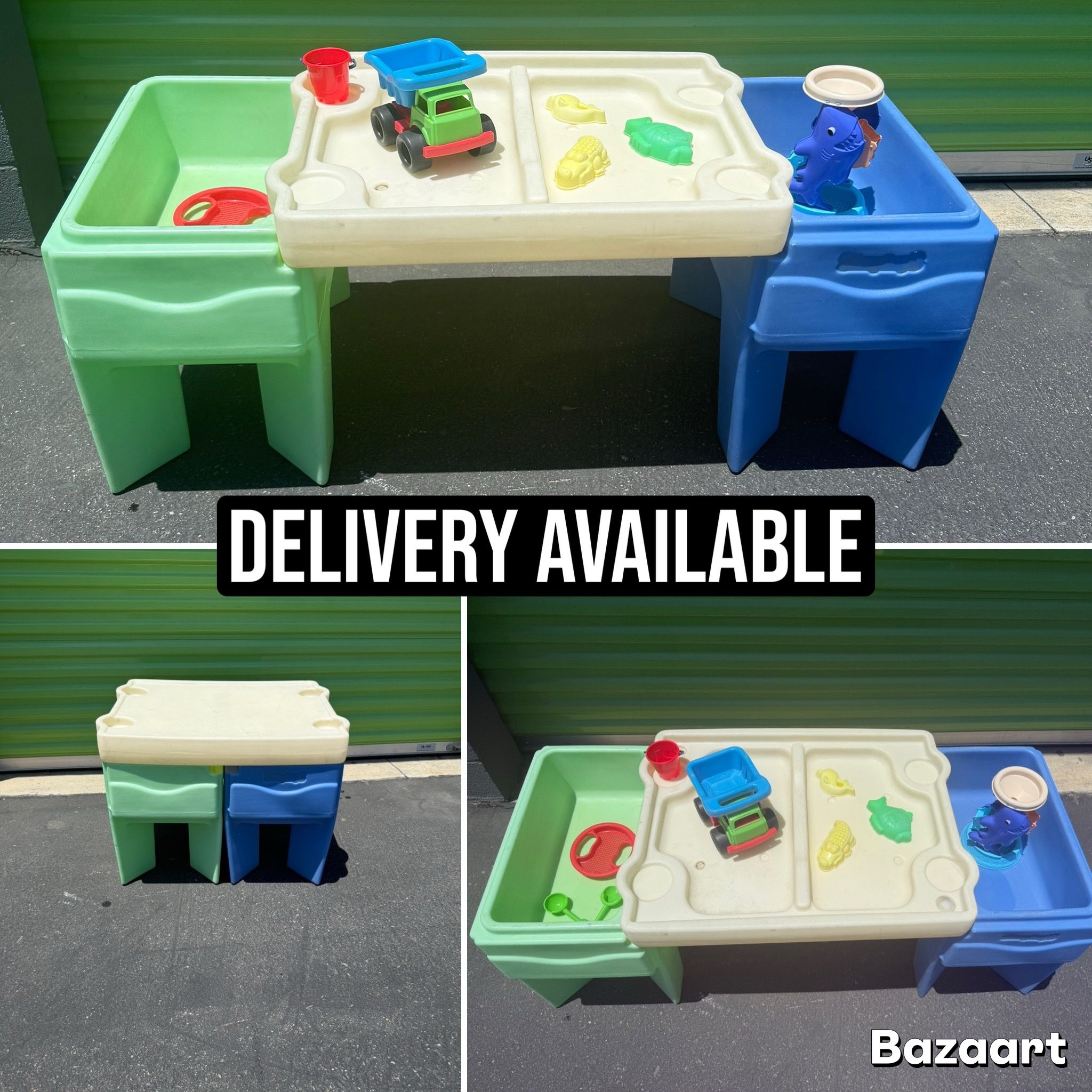 sand and water table like step 2 and little tikes