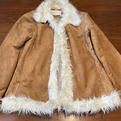 Faux Vintage Wool Coat