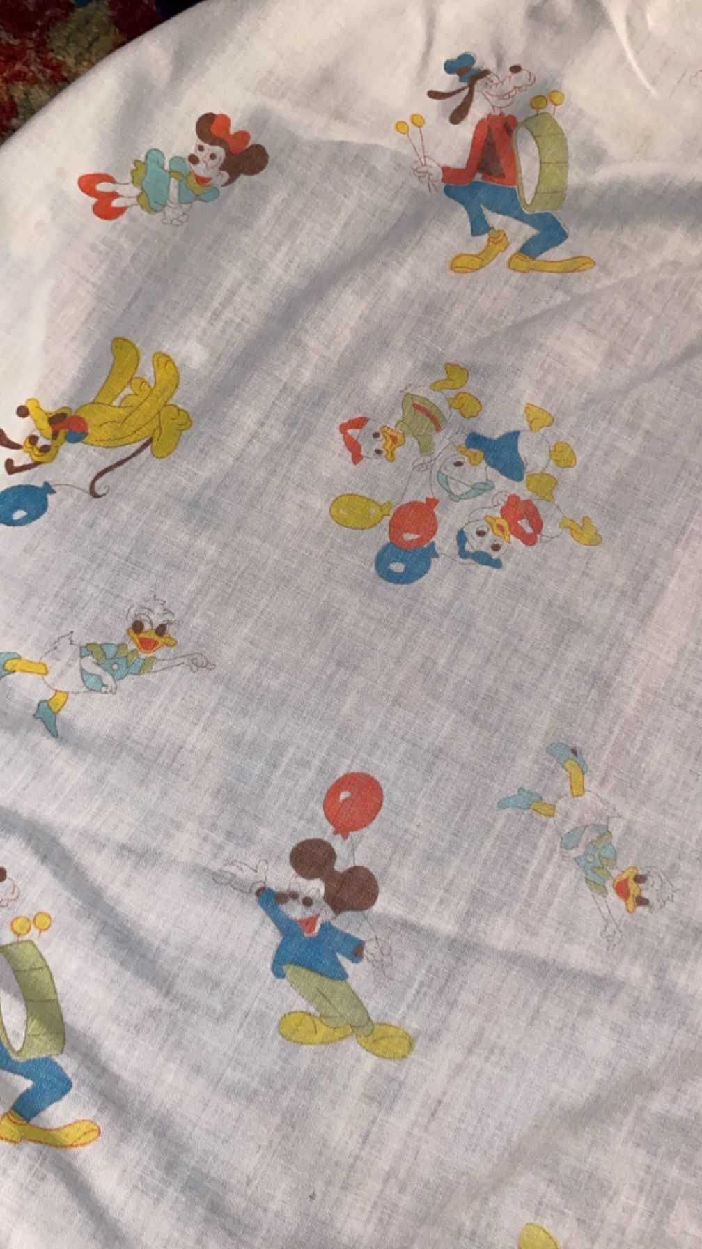 Disney Vintage Baby Sheet For Cribs