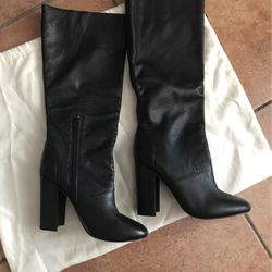 Women’s Leather Boots Size 9.5,best Offer