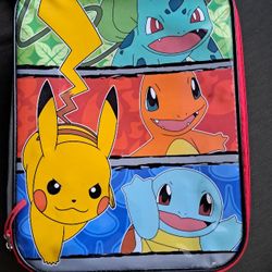 Pokémon Kanto Starters Insulated Lunch Box / Travel Storage Case.