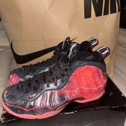 Nike Air Foamposite 1 Premium Stranger Things Bright Crimson Size 8.5