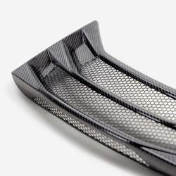 Carbon fiber rear hatch vent for 2020-2023 Chevrolet C8 Convertible