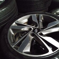 Genesis Wheels Santa Fe Veloster Kona Hyundai Elantra Rims 