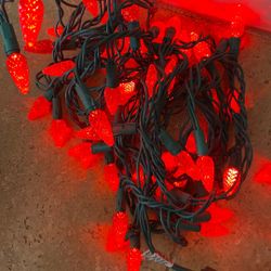 Red Christmas Lights