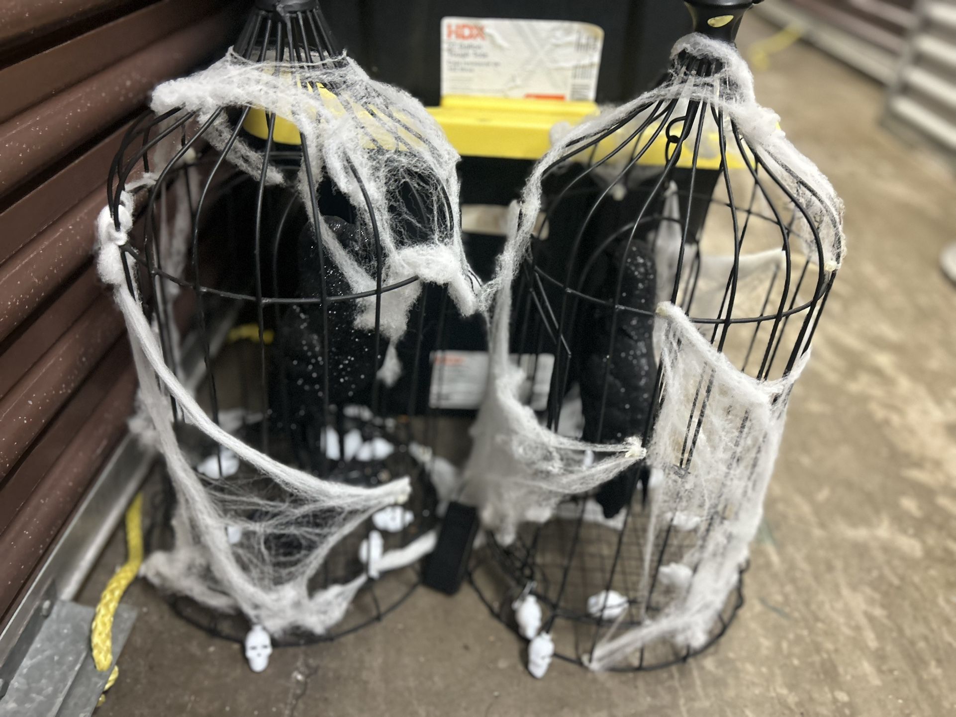 Decorative Wrought Iron Bird Cage 