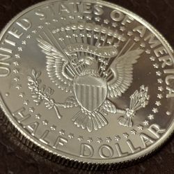 50 cents 2009 S. Silver Proof Coin USA 