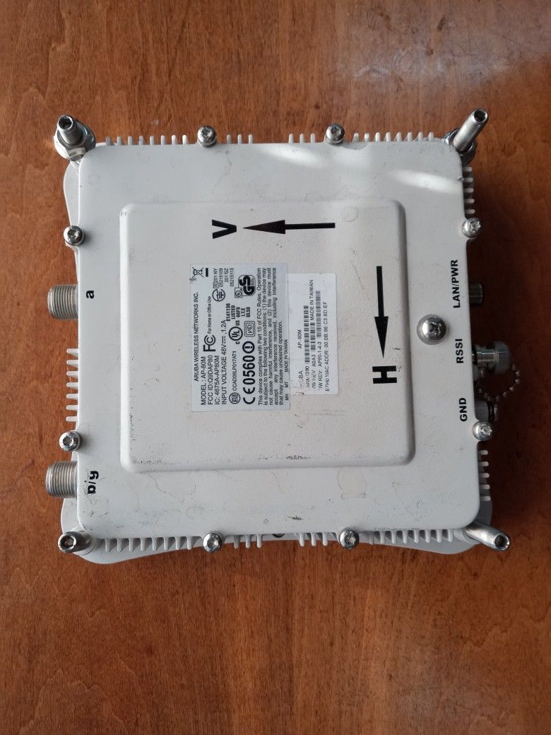 Hewlett Packard Aruba AP-80M Wireless Access Point.