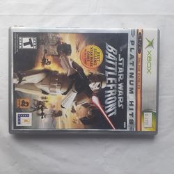 Star Wars Battlefront Original Microsoft Xbox Game Platinum Hits Tested