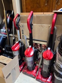 Dirt Devil Express Upright Vacuum Cleaners (Lot of 3)