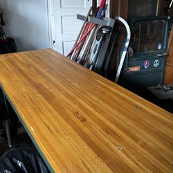 Butcher Block Table