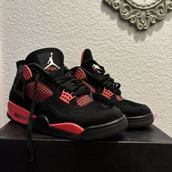 jordan 4 red thunders 
