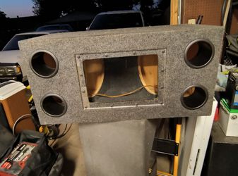 Two 12's Ported Subwoofer Box 