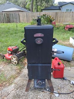 Master forge gas smoker