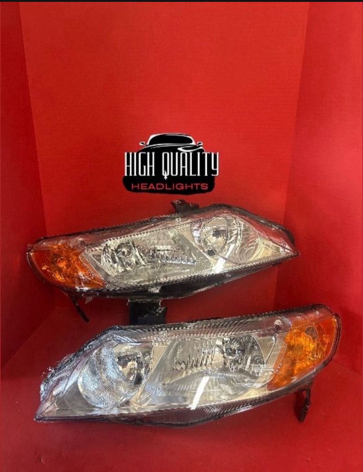 Honda Civic 2006. 2011 headlights.
