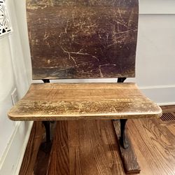 Vintage School Chair