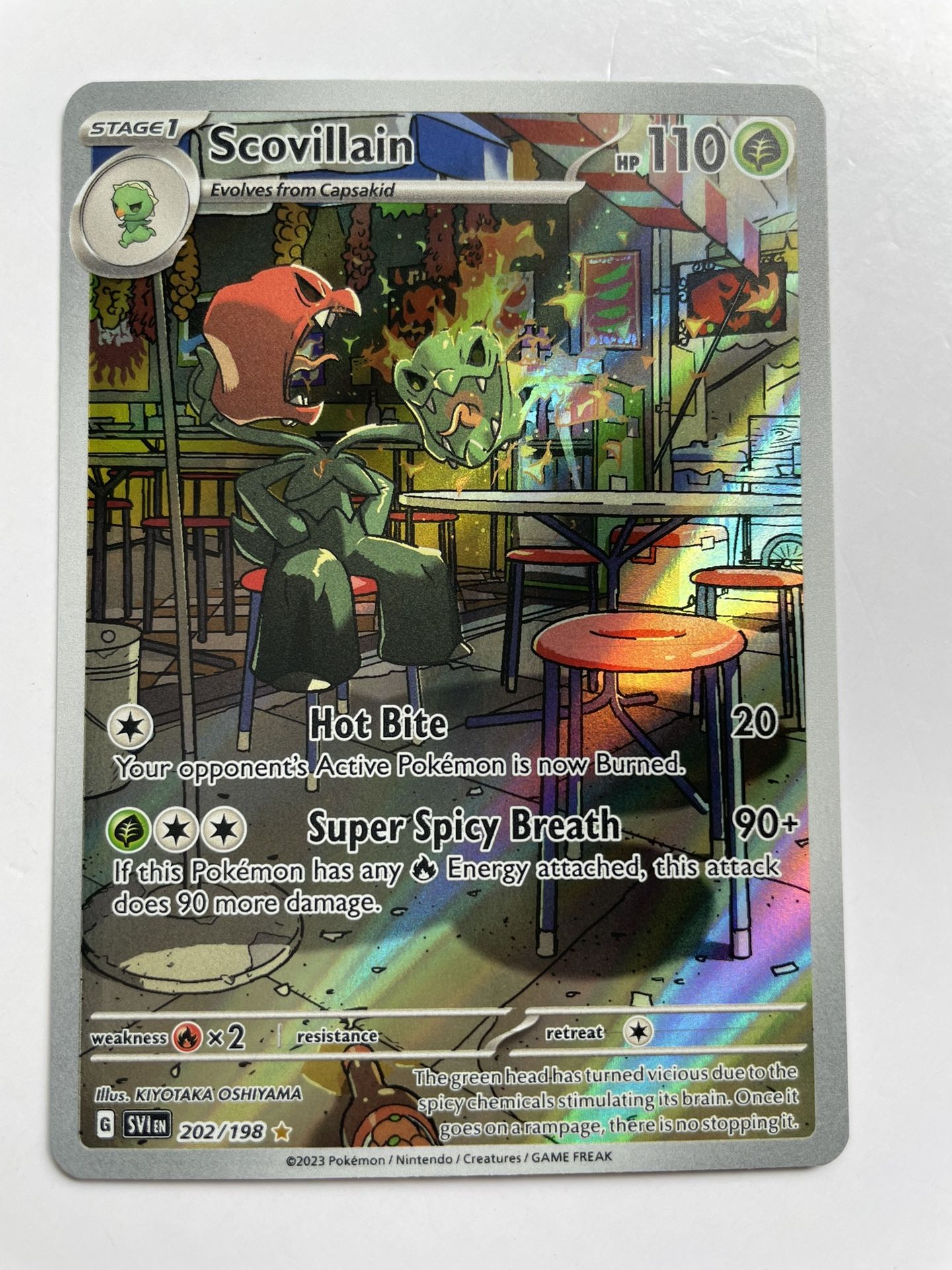 Pokemon Card Scovillain Scarlet & Violet Base Set SVI EN 202/198 English MINT
