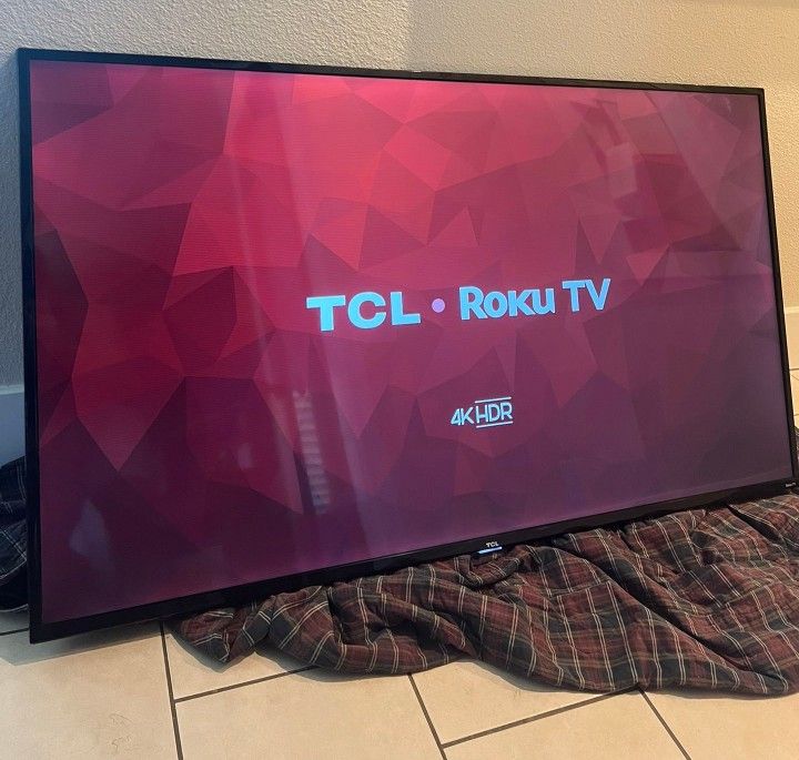 65' TCL ROKU  TV