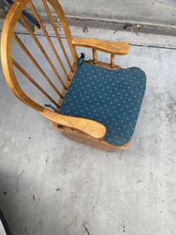 Child’s Wooden Rocking Chair