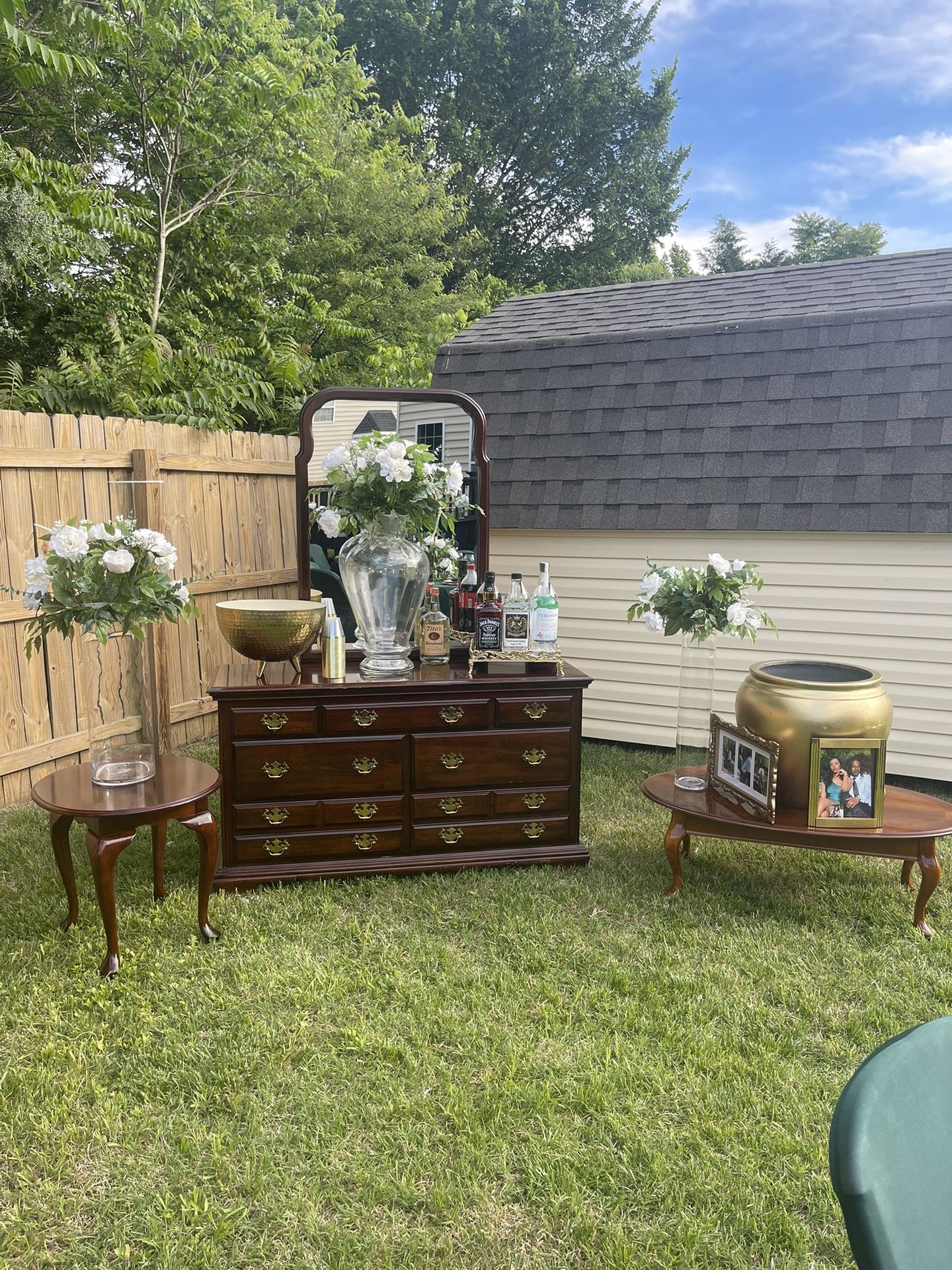 Beautiful Dresser With Mirror