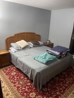 King Bed, Nightstands, and Dresser