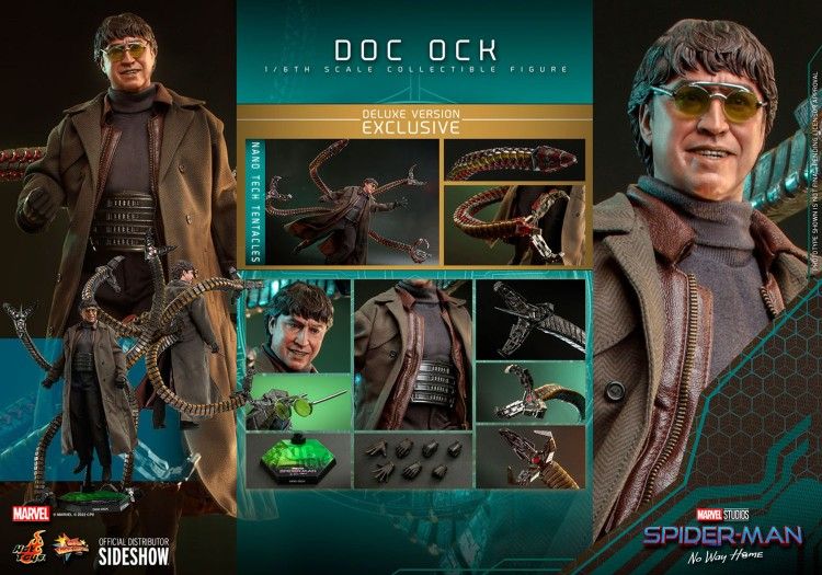 Hot Toys MMS633 Doc Ock (Deluxe Version) Marvel Spider-Man No Way Home 1/6 Figure