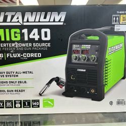 Titanium MIG140 Inverter Welder
