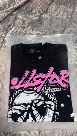 Hellstar Graphic T-Shirt Black Pink
