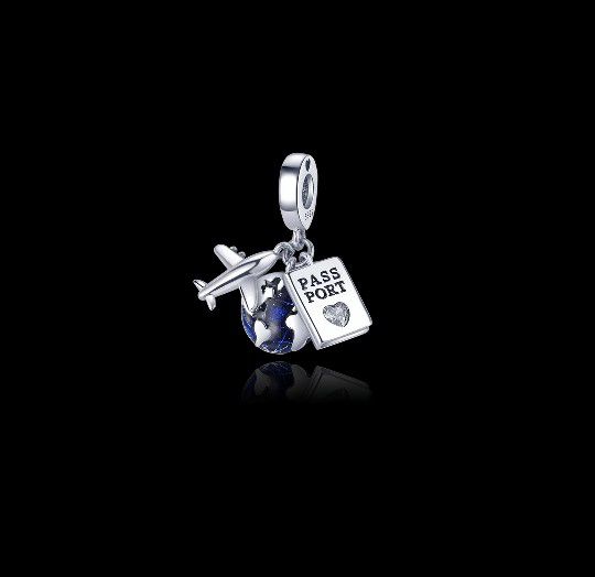 925 Sterling Silver Charm for bracelets and necklace