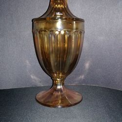 Carnival Glass Candy Dish