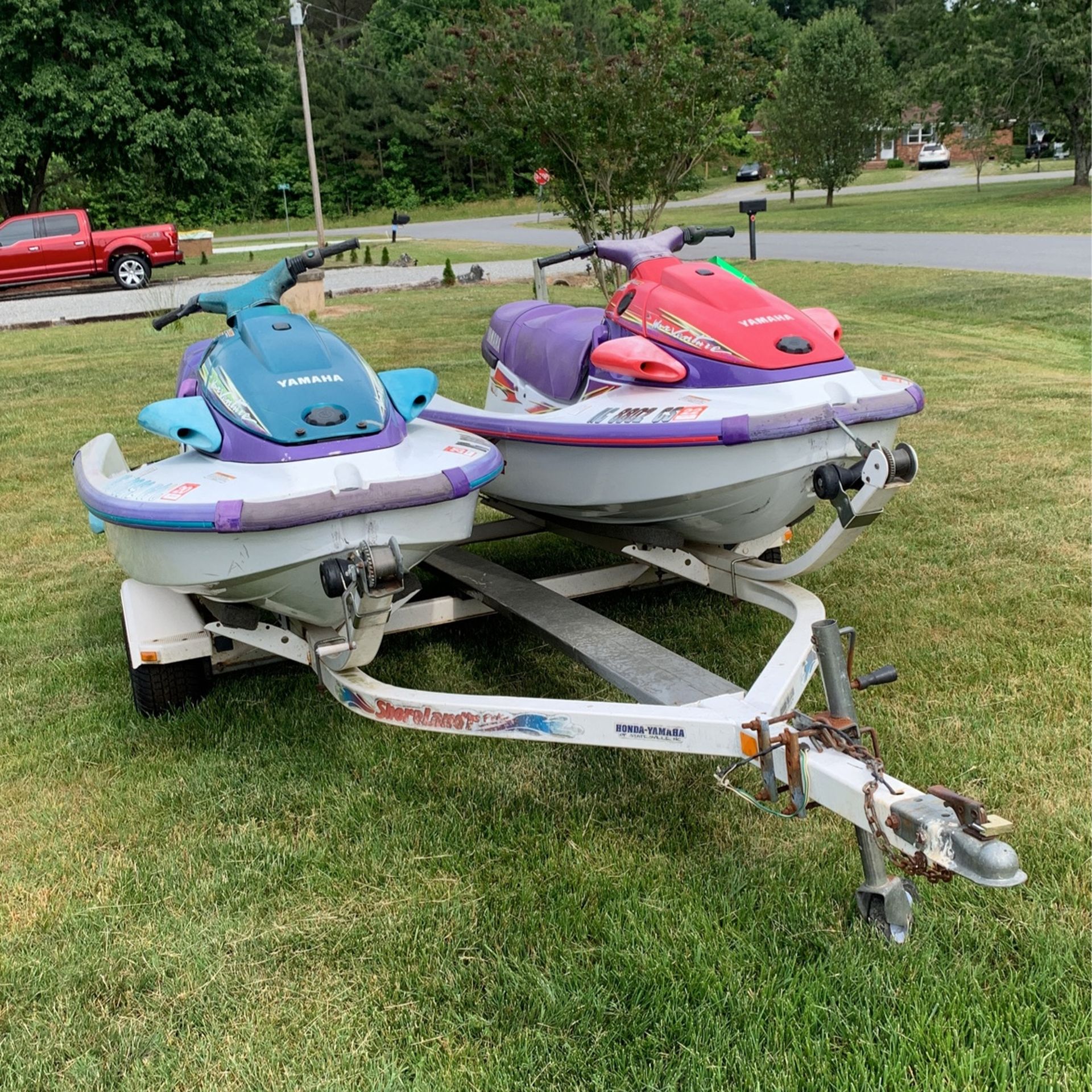 Photo Yamaha Jet Skis With Trailer