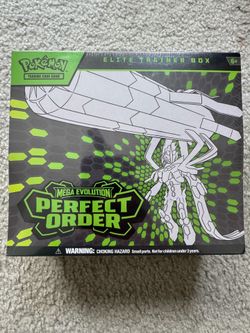 Pokemon TCG Mega Evolution Perfect Order ETB Elite Trainer Box