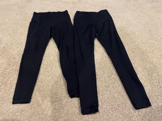 Bundle of 2 black leggings size small