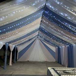 Twinkle Lights, Canopy Draping 