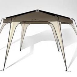 EDDIE BAUER BACKYARD GAZEBO ~193 SQ FT~17’ X 15’ X 93” (CENTER HEIGHT)~NEVER OPENED OR USED