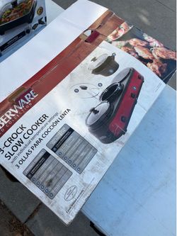 3-Crock Slow Cooker