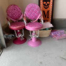American Doll Salon Chairs 
