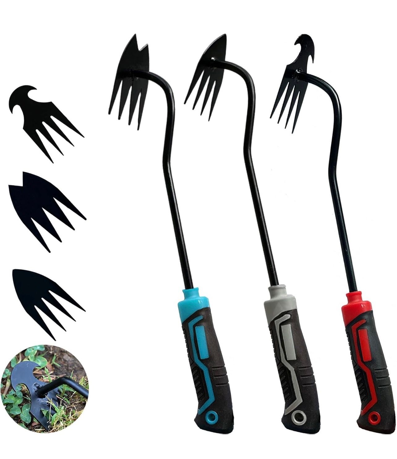 BRAND NEW IN BOX Weeding Tools 3 pcs,Portable Garden Weeder Tool,2024 New Weed Puller Tool,for Hand Weeder Puller
